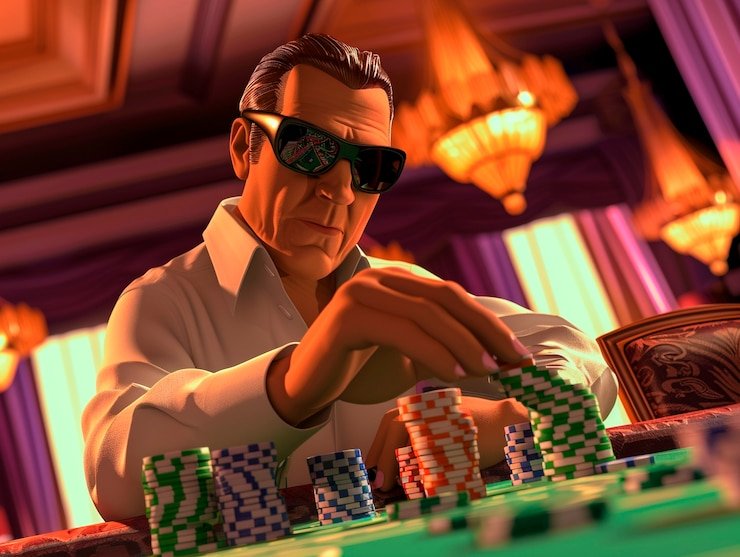 Studio dealer langsung SA Gaming dengan setup multi-kamera profesional dan dealer berpengalaman